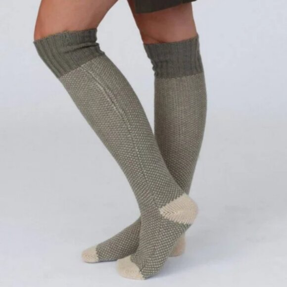 NWT Three Bird Nest Cozy Cabin Lounge Socks – Mint - Picture 1 of 4